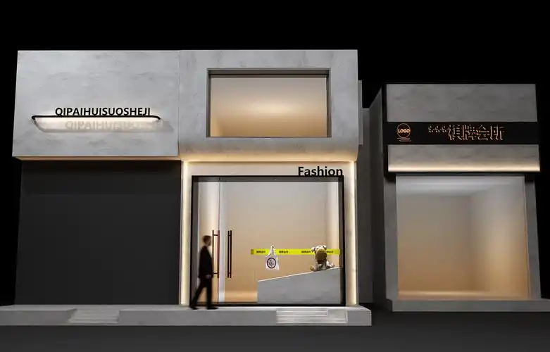 棋牌室会所门头店面创意设计 - 原创作品 - 站酷(zcool)