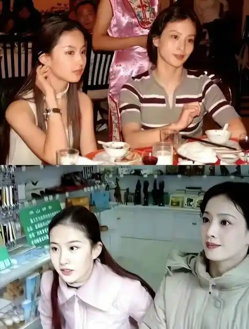 看刘亦菲家人的照片,发现刘亦菲的颜值,她是基因的稳定发挥.