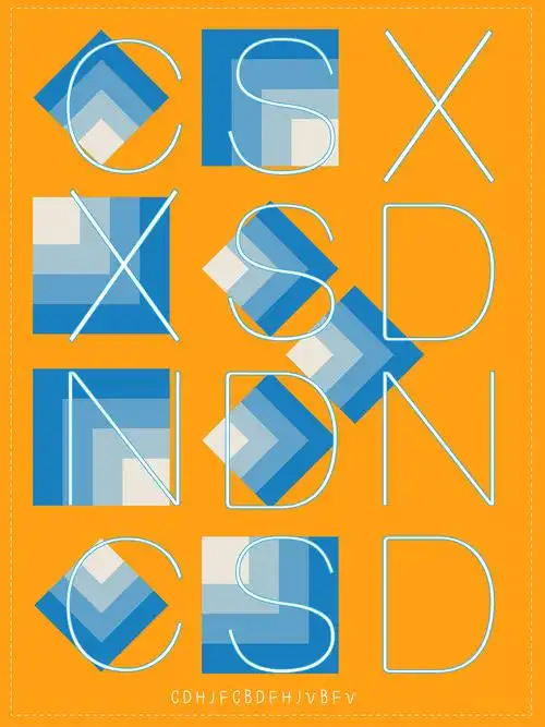 点线面构成要素以及排布|平面|海报|崛起吧 - 原创作品 - 站酷 (zcool