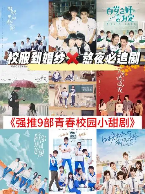 给大家推荐九部让人磕到停不下来的青春校园爱情剧!