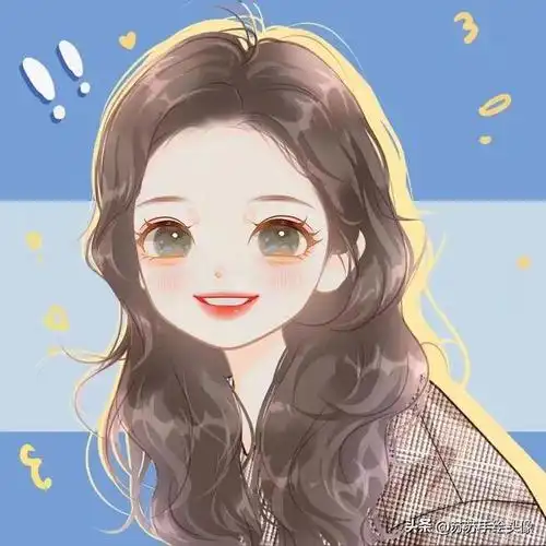 可爱女生的高清头像,高清女生头像 可爱(呆萌可爱的女生卡通头像图片)