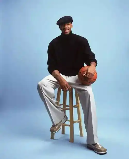 帅出一脸血麦迪早年休闲写真