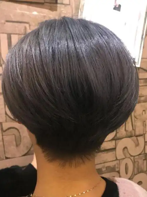 剃后脖短发正在流行,短发图片-第2图,发型图片