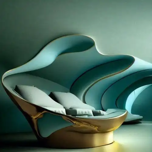 每日家具分享波浪躺椅