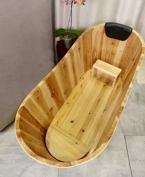 泡澡木桶成人加厚大人沐浴桶儿童洗澡桶美容院实木质浴缸家用浴盆