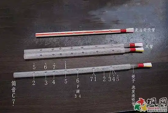 笛子的制作方法作品补充:普通的吸管竟然能废物利用制作小巧的笛子