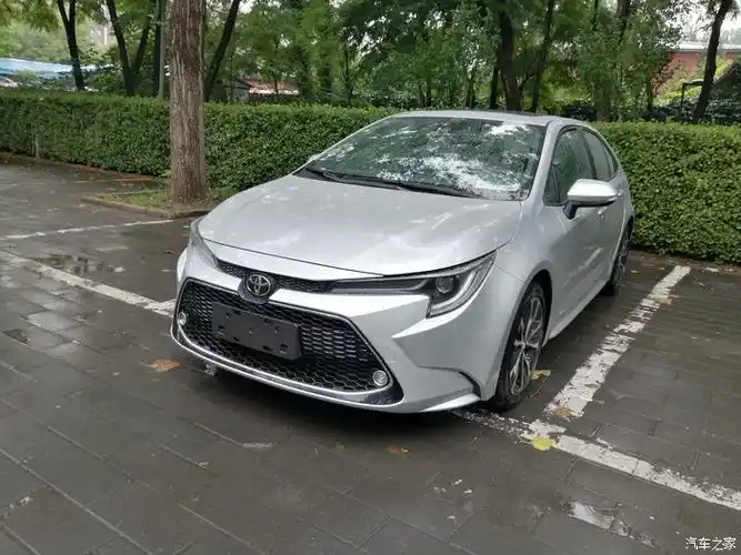 银色秀气的雷凌