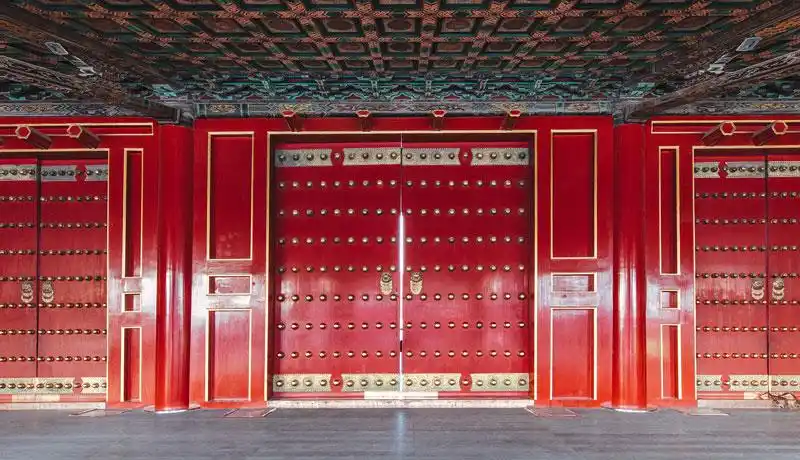 故宫紫禁城门头