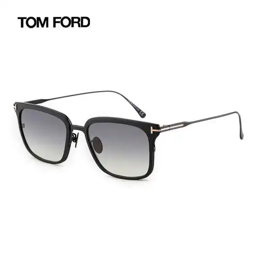 tomford汤姆福特墨镜方形金属黑框男女开车防晒太阳眼镜