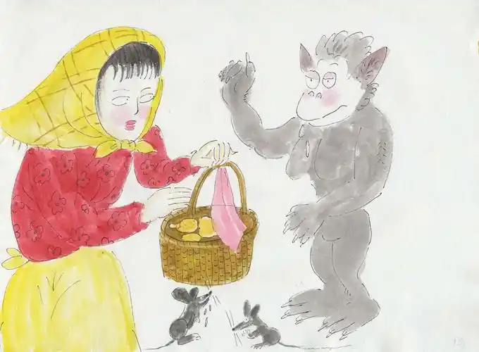 景周手绘:毛野人的故事