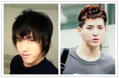 吴亦凡最想撕毁的旧照! 男神出道前后对比(图)