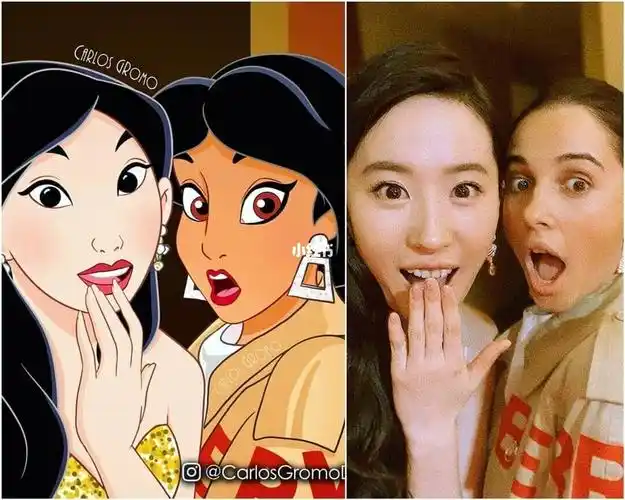 disney princess photo together95princess jasmine and mulan