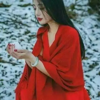 唯美女生古风头像红衣真人最新