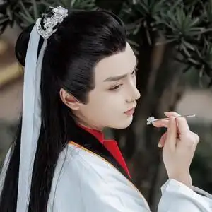 嫙笄古风原创手工男士束发冠发带古代男子发簪发钗头冠飘带淇奥