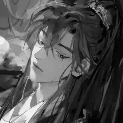 古风头像黑白男 高冷帅气的古风头像男仙风道骨黑白图片_男生动漫头像