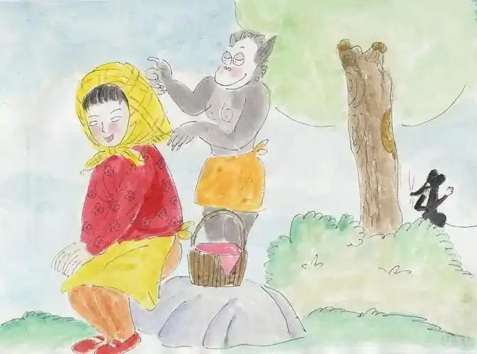 童话:毛野人的故事