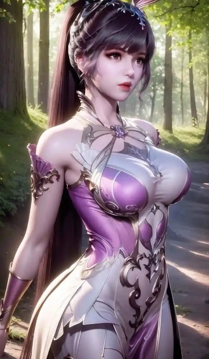 美图欣赏#小舞～粉色最美