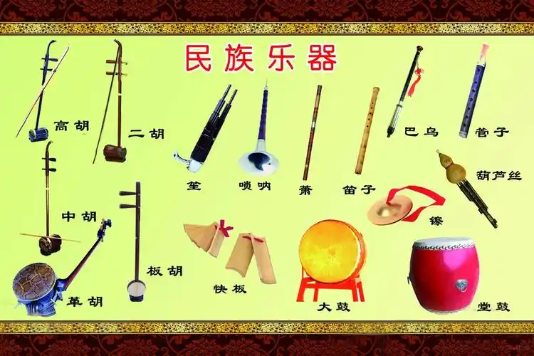 艺考乐器有哪些,民族乐器展示