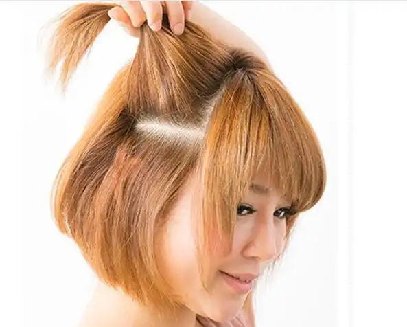 短发显瘦编发发型如何扎