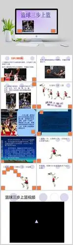 篮球三步上篮体育教学课件ppt