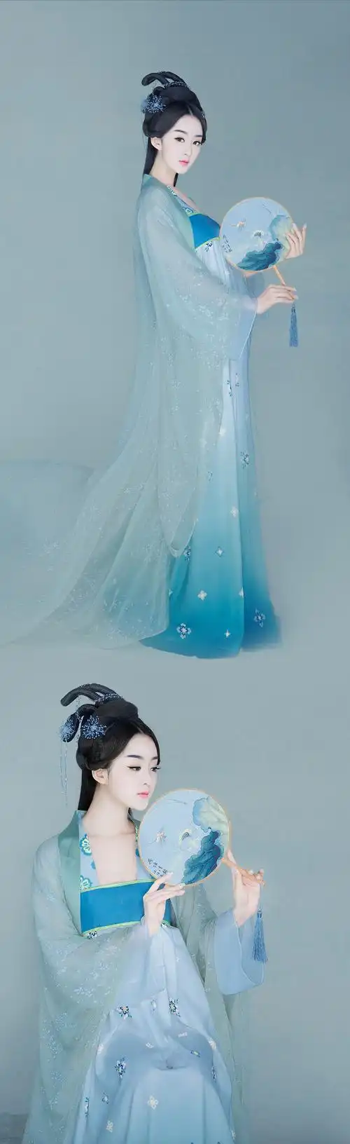 梨涡浅笑邻家小妹既视感的古装少女写真