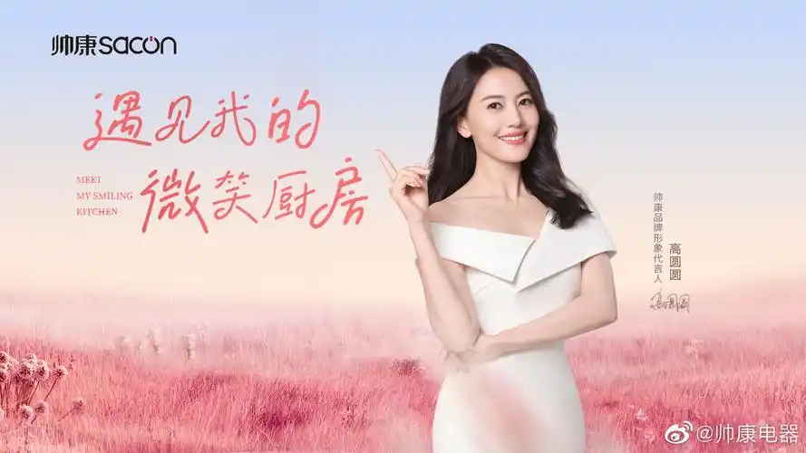 高圆圆代言帅康##高圆圆的微笑厨房