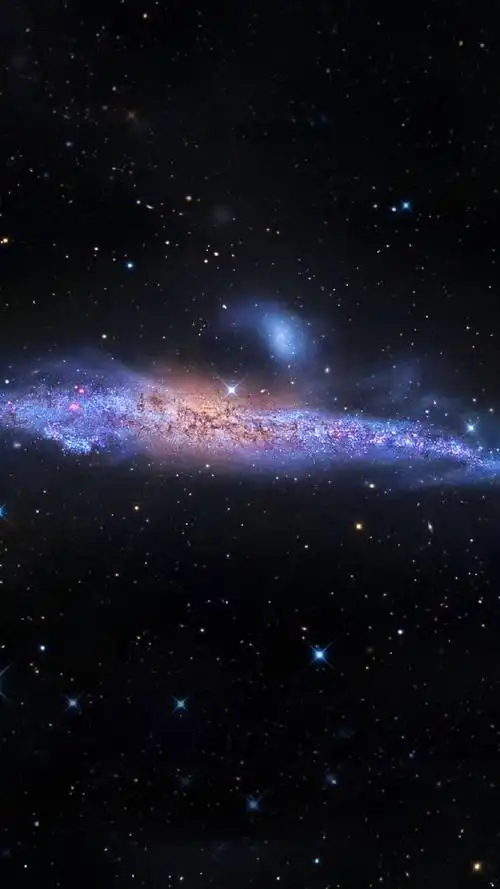 真实星空与极光 真美哭