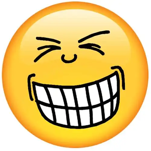 咧嘴笑 - 斗图表情包 - 爱逗图