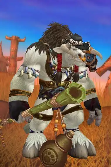 求牛头人德鲁伊好看的幻化