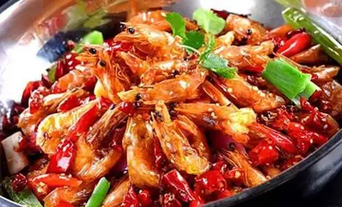 香辣虾锅图片