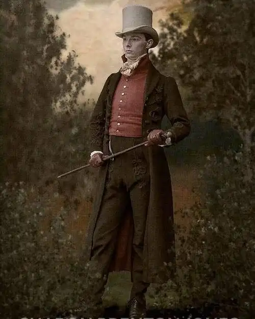 14岁烧掉牛仔裤,这英国小哥自己缝衣服当起了古典绅士