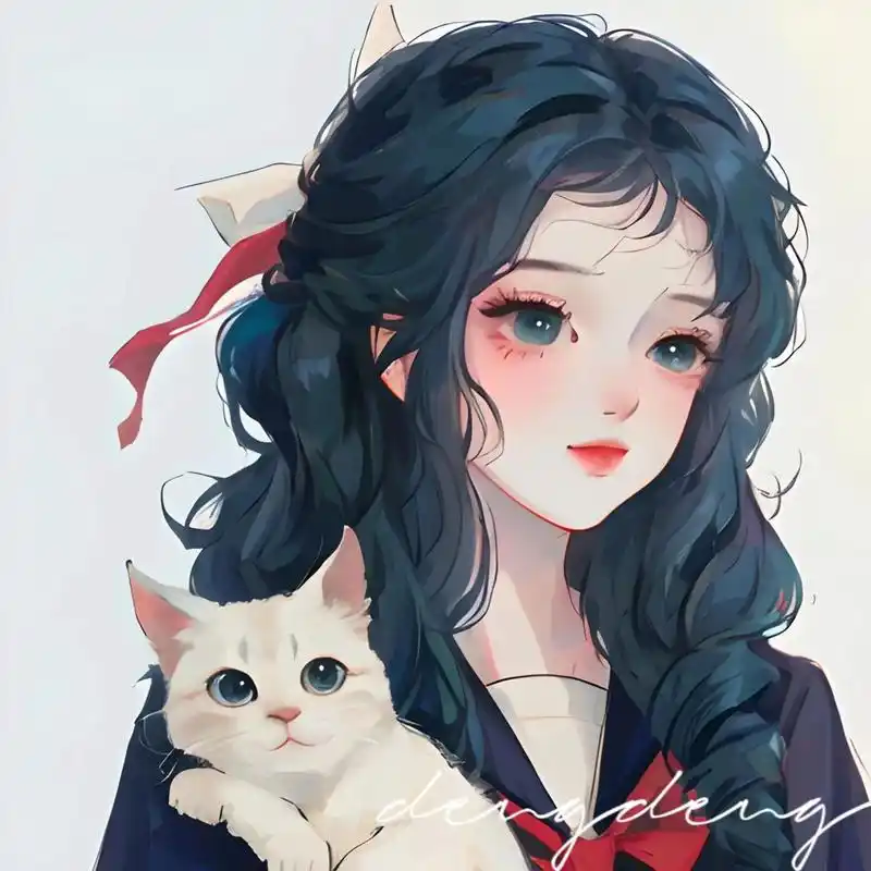 甜美可爱女生头像|日系简约风