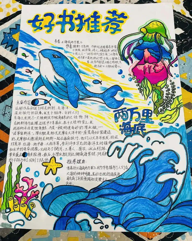 好书推荐海报|海底两万里