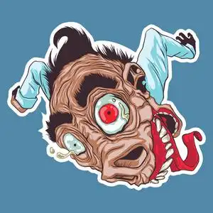 疯狂的贴纸图片