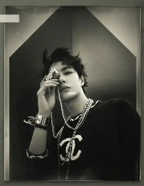 王一博🖤香奈儿 时尚芭莎封面 我的发型作品