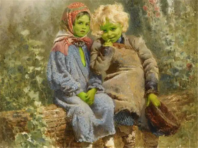 世界上绿种人仅有3000人只吃绿色植物照照太阳就能存活