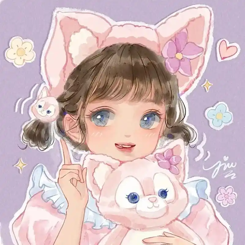 嗨嗨嗨,我来更新了,今天是三丽鸥头像#可爱头像女卡通呆萌  - 抖音