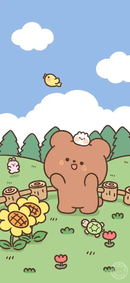 ipad手机壁纸小熊软糖