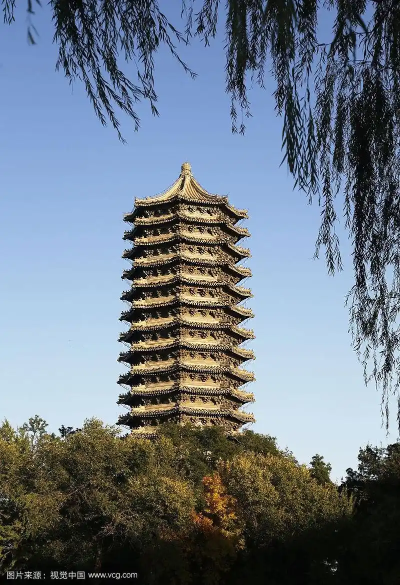 北京大学地标博雅塔