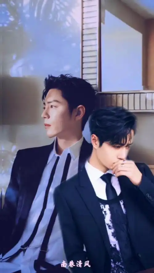 王一博肖战#阳光帅气的大男孩,为何咋这么迷人呢?