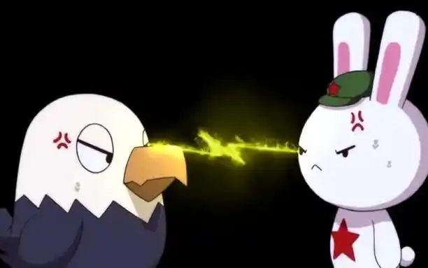 【那年那兔那些事】兔子和鹰酱对话让你感受一下汉语的博大精深,提问