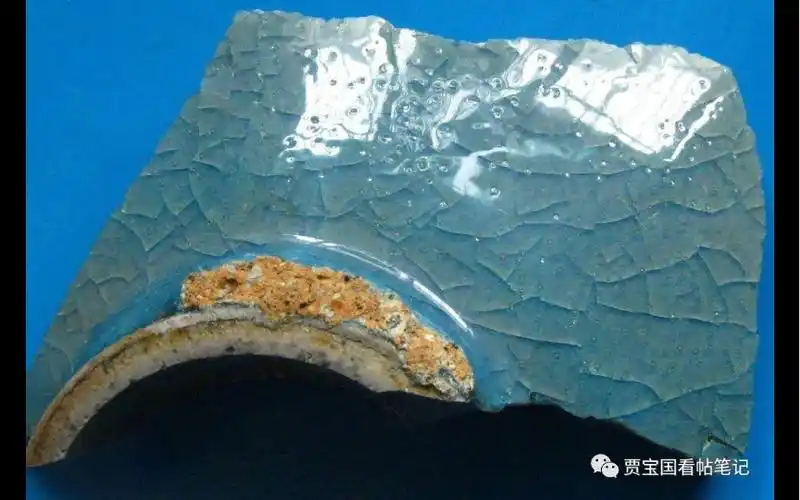 看贴笔记钧窑110气泡