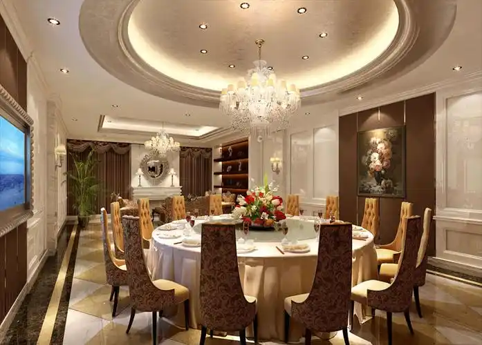 [分享]酒店包间餐厅包间设计案例效果图