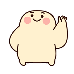 卡通红脸蛋摆手微笑gif动图_动态图_表情包下载_soogif