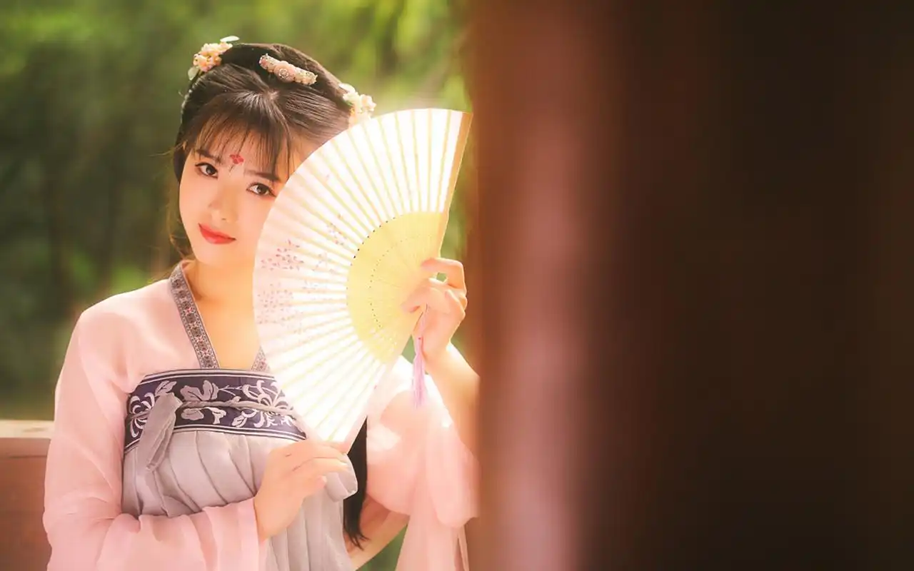 古风美女清新灵动写真图片壁纸-美女壁纸-手机壁纸下载-美桌网