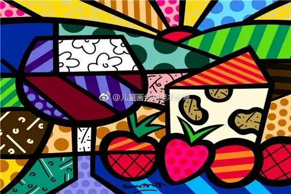 装饰画#儿童画素材超话