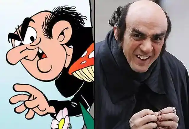 蓝精灵里的格格巫不就是个很好的例子么~他可是生活在蓝精灵里为数不