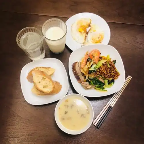 粒粒橙thu做的早午餐