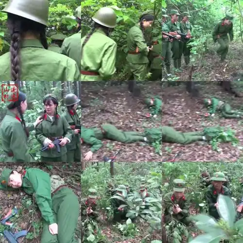 9.三个女兵勇敢战斗,打死多名敌人.震慑中国兵的威力,越军调来了援兵.