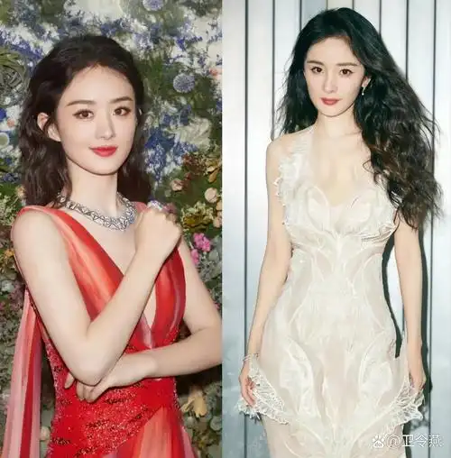 杨幂,1986年出生,身高166cn. 赵丽颖,1987年出生,身高165cm